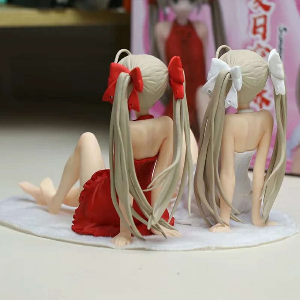 Mascot Costumes 11cm Anime Cute Girl Yosuga No Sora Sora Kasugano Homewear Ver Pvc Action Figure Collectible Model Toys Gift Ornament Decoration