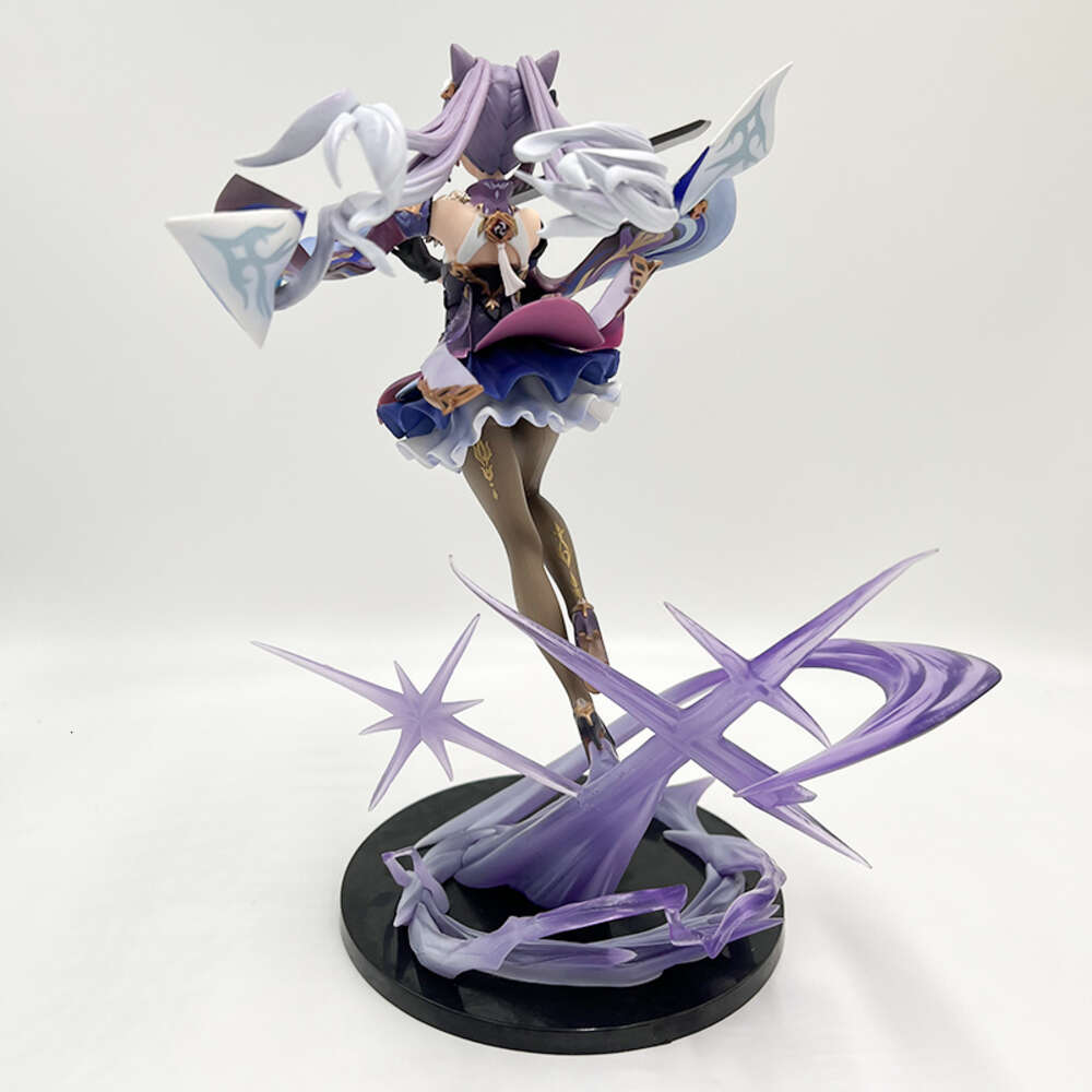 Mascot Costumes 27cm Genshin Impact Keqing Anime Figure Genshin Impact Mona/raiden Shogun Action Figure Klee/qiqi Figure Collectible Doll Toys
