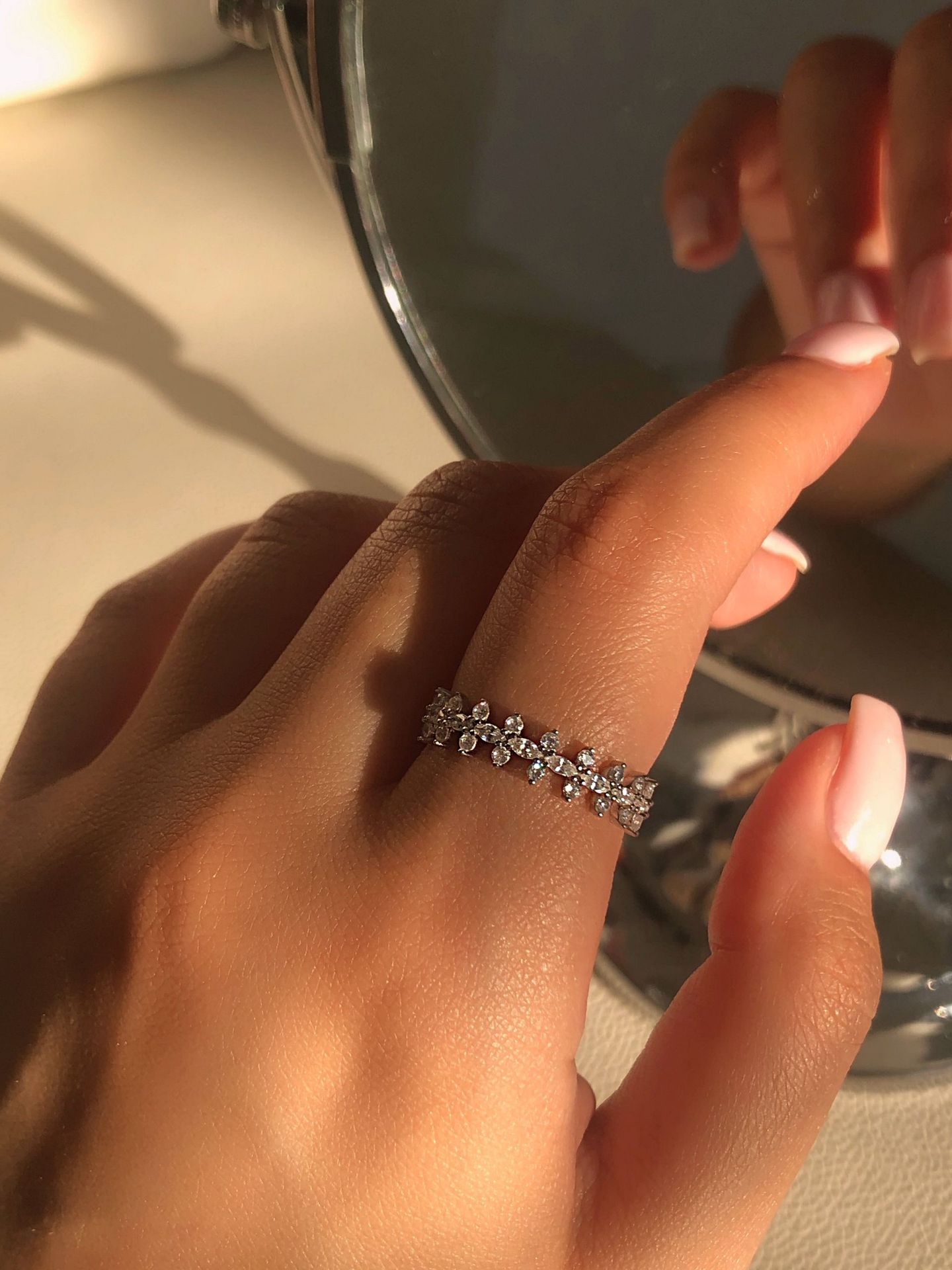 Ins Top Sell Weddings Simple Fashion Jewelry 925 Sterling Silver Marquise Cut White 5A Cubic Zircon Designer CZ Diamond Gemstone Party Promise Women E