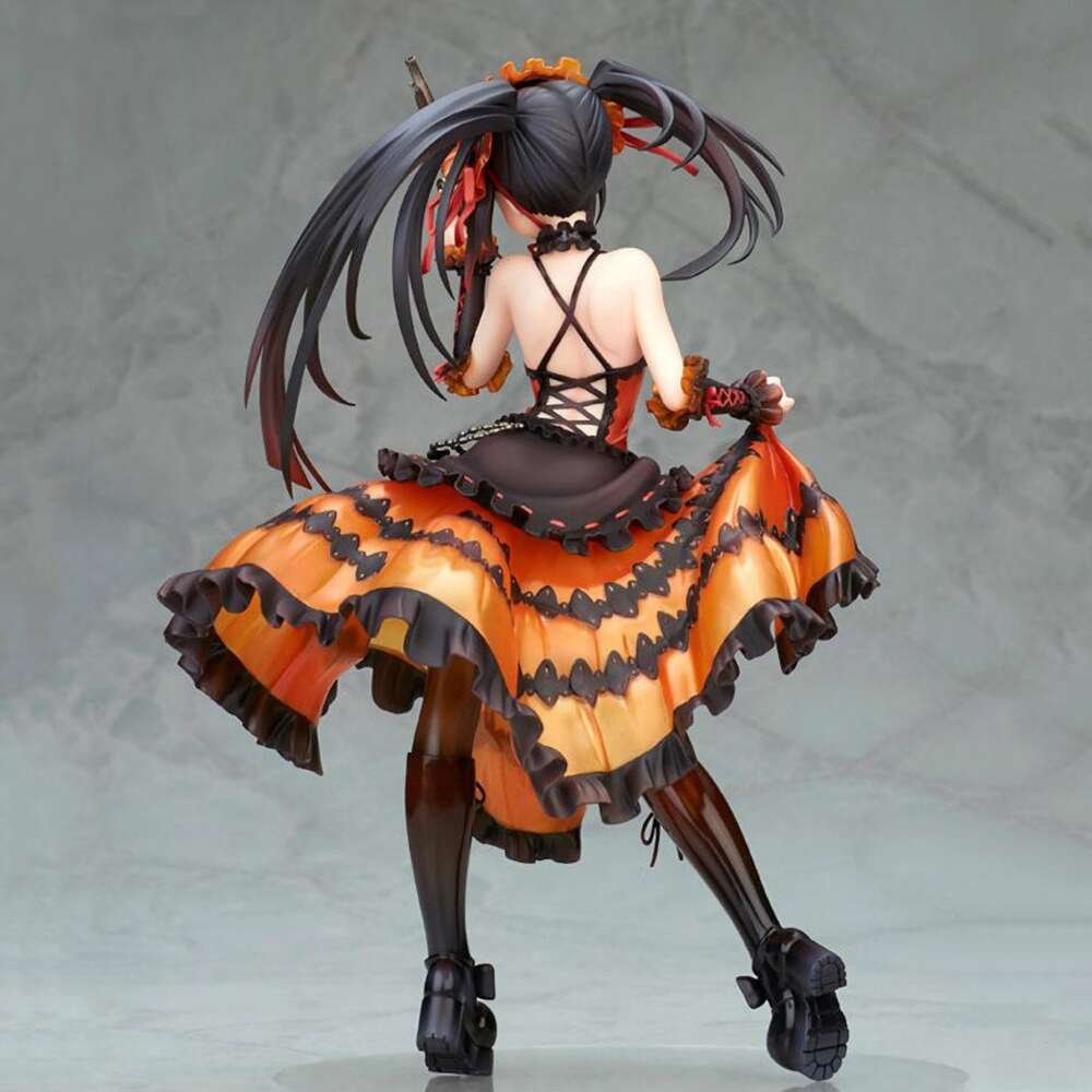 Mascot Costumes 22cm Anime Alter Date A Live Mayuri Judgement Tokisaki Kurumi 1/8 Pvc Action Figures Collectable Model Toys Doll Gift Figurine