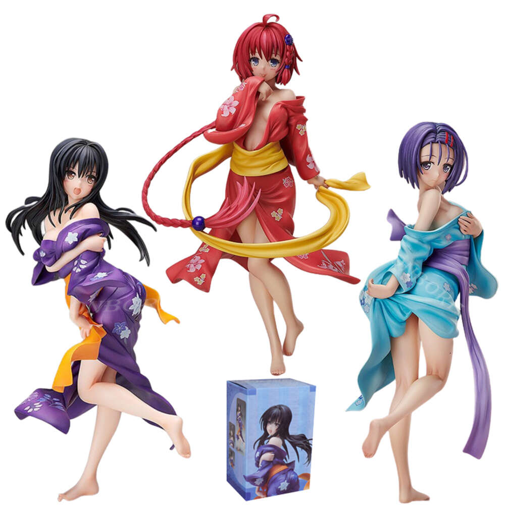 Mascot Costumes Mascot Costumes 19cm to Love-ru Darkness Mea Kurosaki Sexy Anime Figure Haruna Sairenji/yui Kotegawa Action Figure Adult Collectible D