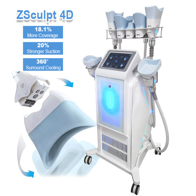 Clatuu Alpha 7 Handles Zsculpt 4D Weight Loss Body Contouring 360 Cryolipolysis Fat Freeze Device