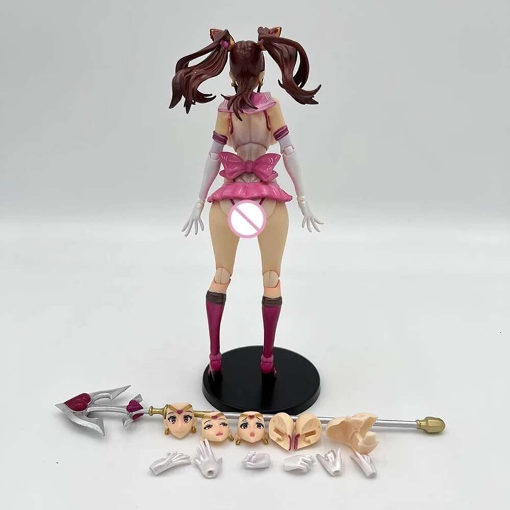 Mascot Costumes 18cm Anime Native Second Axe Erika Kuramoto Taimanin Series Asagi Igawa Pvc Action Figure Collection Model Toys Gifts Figurine