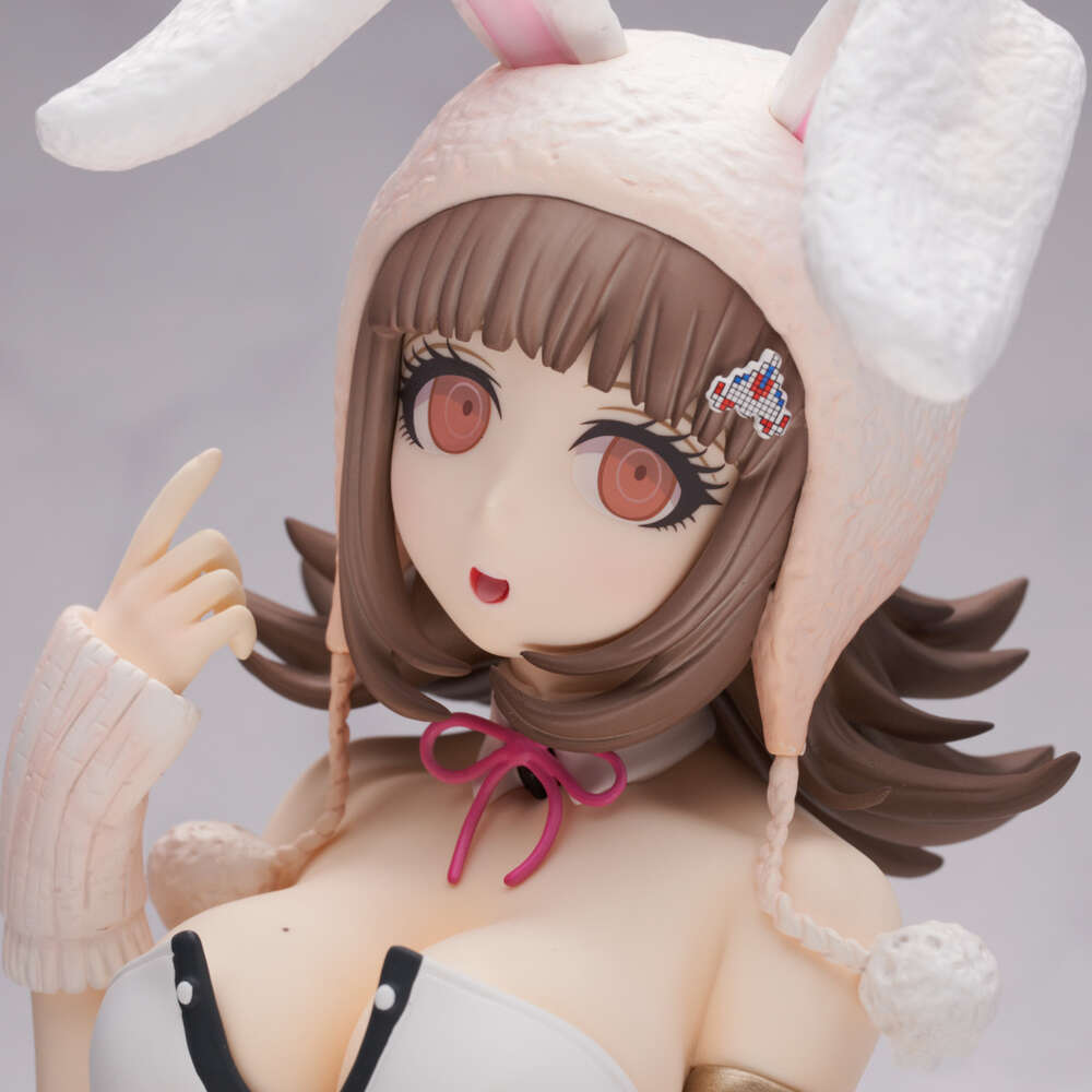 Mascot Costumes Freeing Super Danganronpa 2: Sayonara Zetsubou Gakuen Nanami Chiaki B Style Bunny Girl Pvc Action Figure Collection Model Toys
