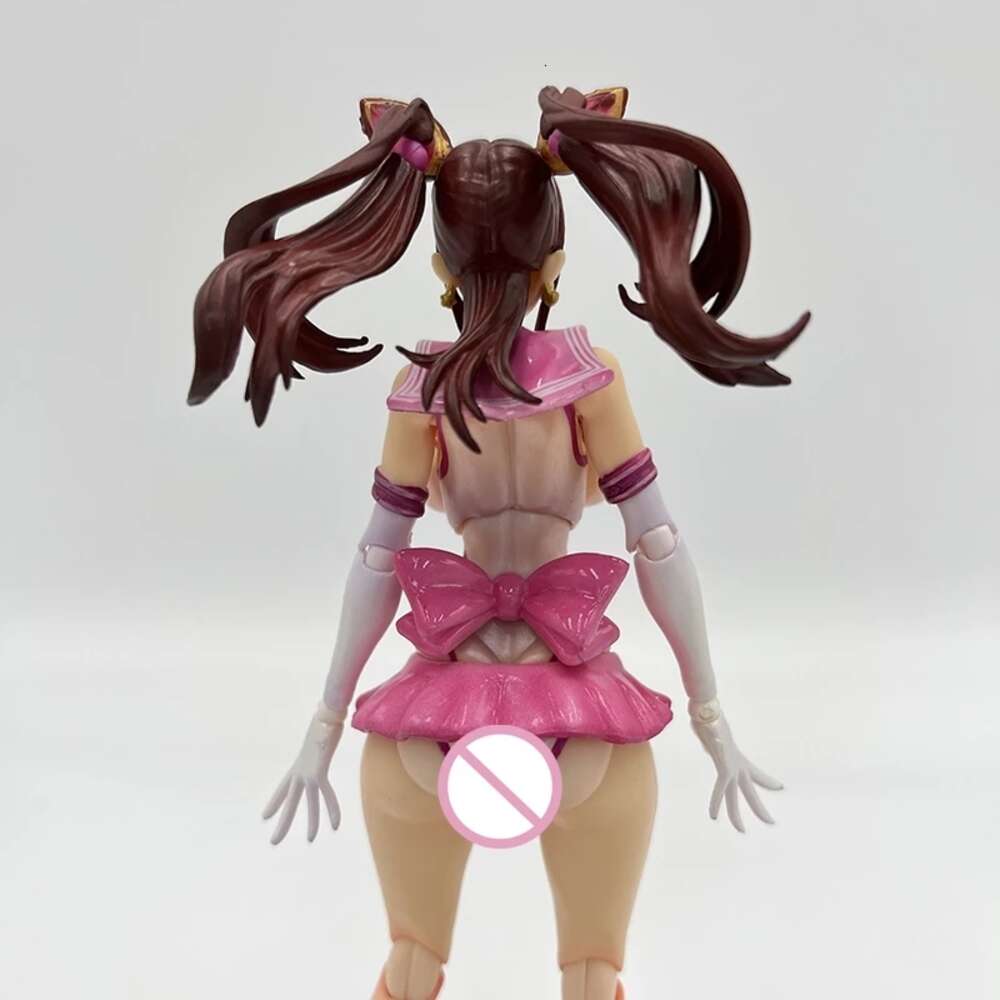 Mascot Costumes 18cm Anime Native Second Axe Erika Kuramoto Taimanin Series Asagi Igawa Pvc Action Figure Collection Model Toys Gifts Figurine