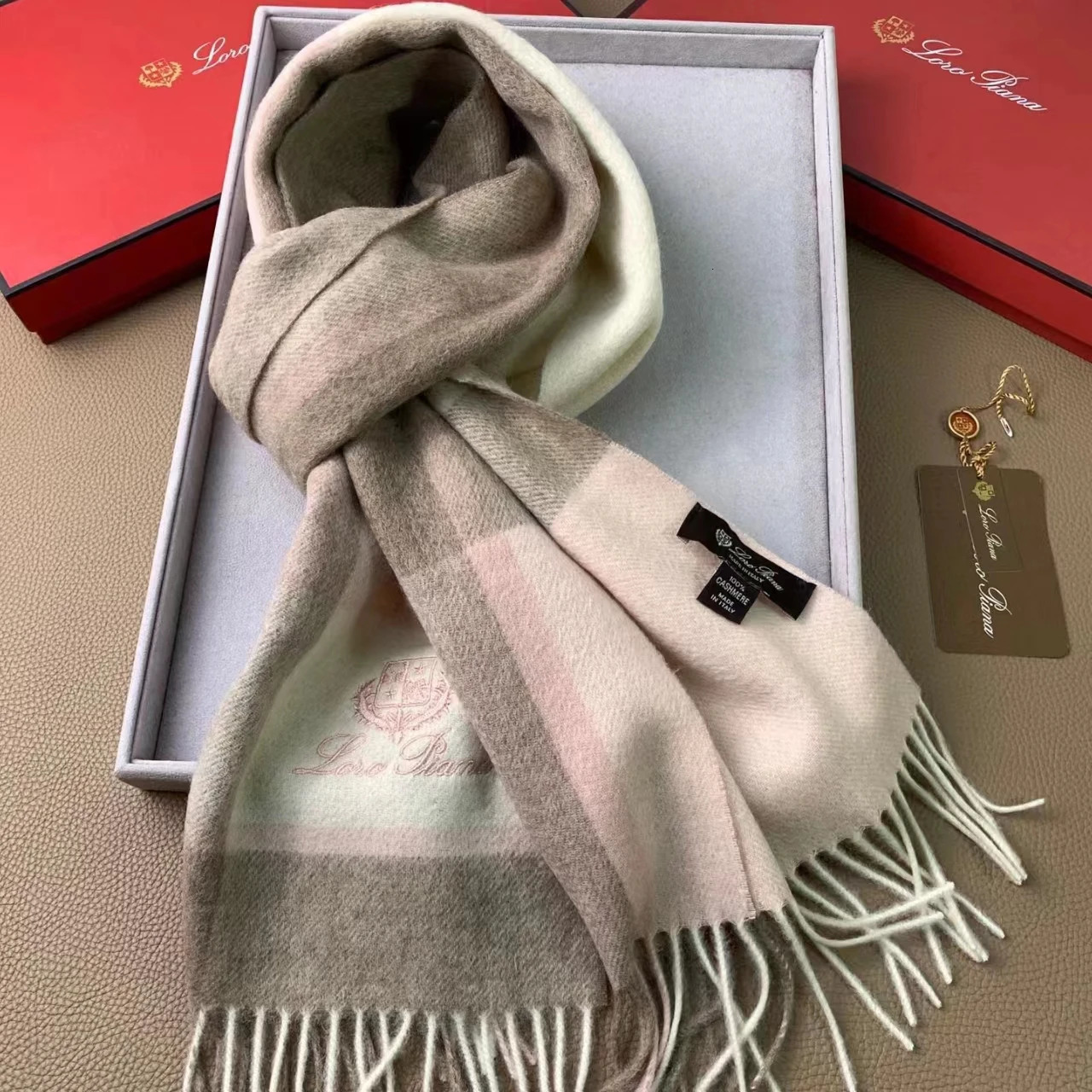 Shawls LP Men s Cashmere Plaid Business Casual Versatile Warm Scarf 231011