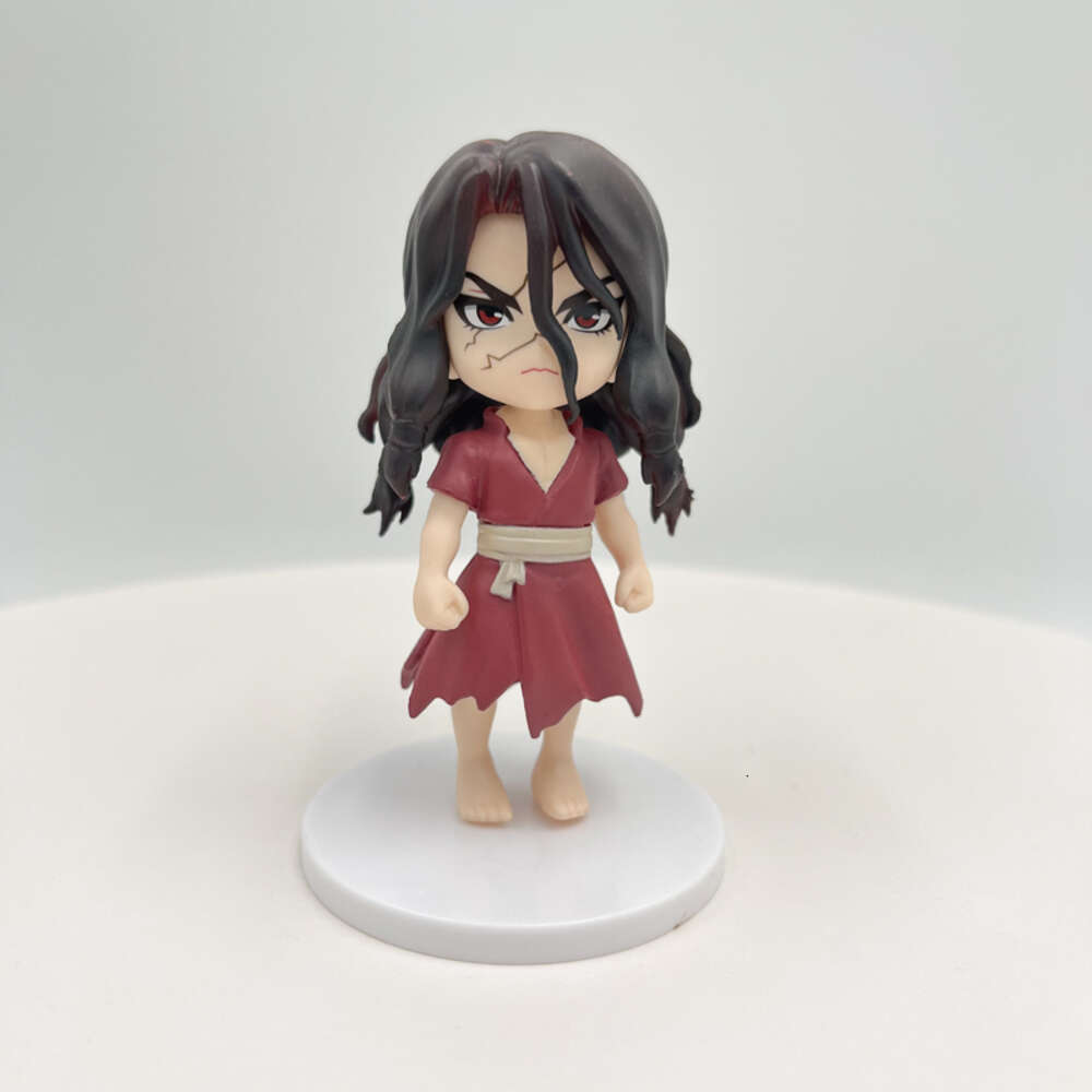 Mascot Costumes 6pcs/set Dr.stone Anime Figure Ishigami Senkuu Action Figure Amber/suika/asagiri Gen Figurine Adult Collectible Model Doll Toys
