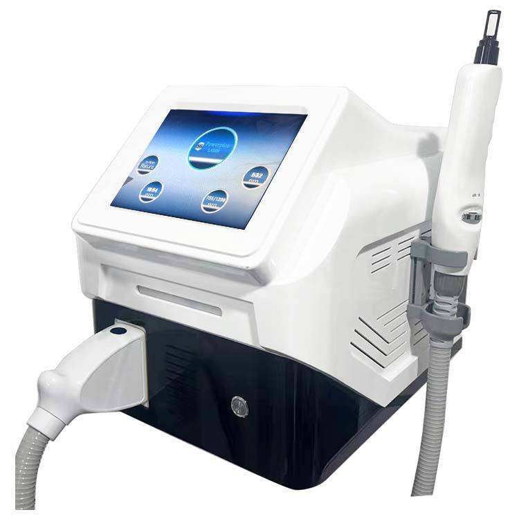 Portable Pain-free Picolaser Nd Yag Q Switch Skin Tattoo Removal Eyebrow Cleaning 4 Wavelength Portable Device Carbon Peeling Skin Whitening