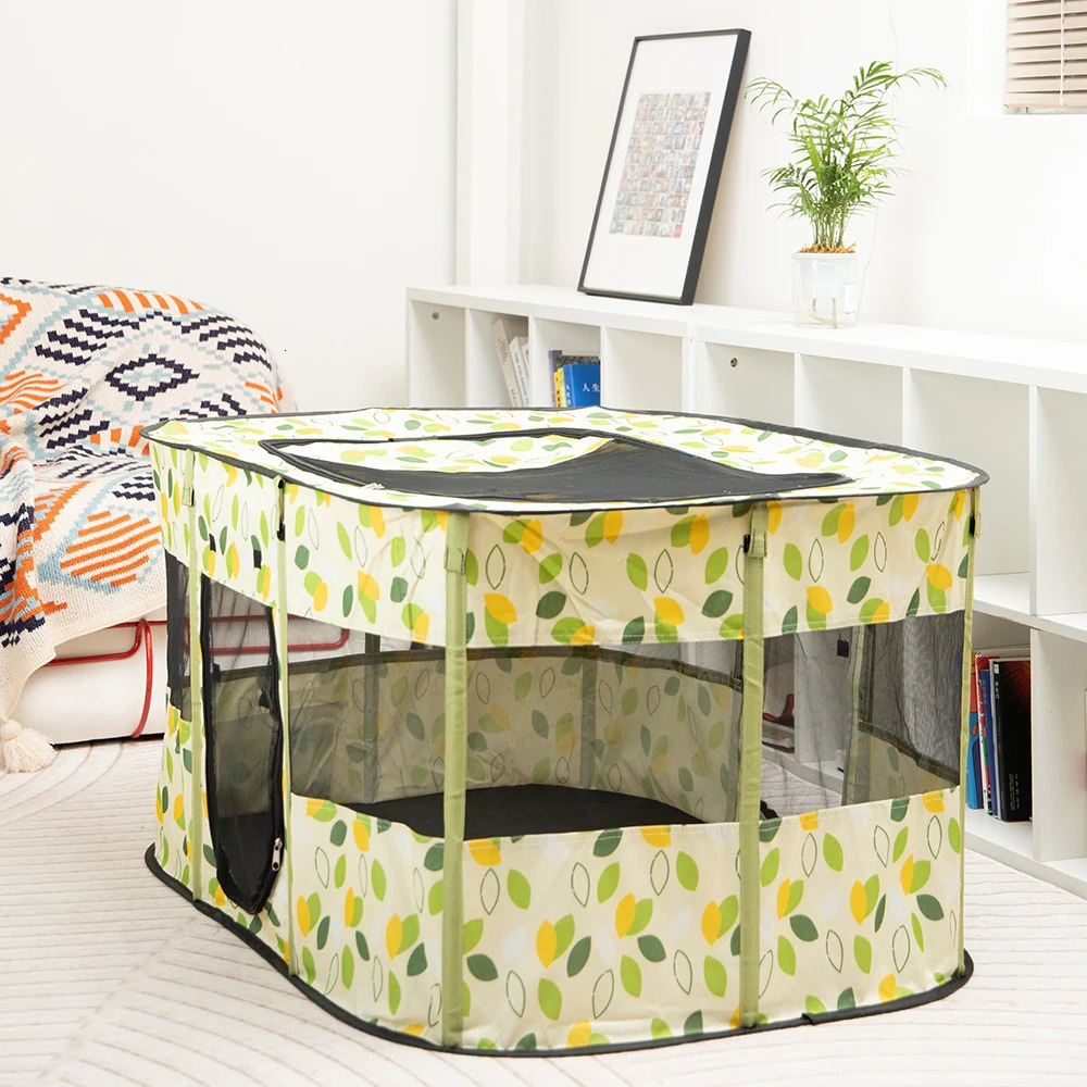 Cat Beds Furniture Cat's House Cat Bed Dog House Indoor Pet for Beds Cats Folding Kitten Tent Rabbit Space To Take Care of Pets Basket 231011