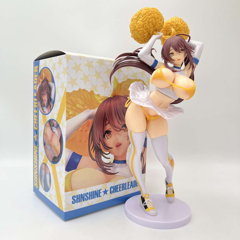Mascot Costumes 29cm Native Rocket Boy Sunshine Cheerleader Sexy Girl Anime Figure Mataro Original Action Figure Collectible Model Doll Toy Gift