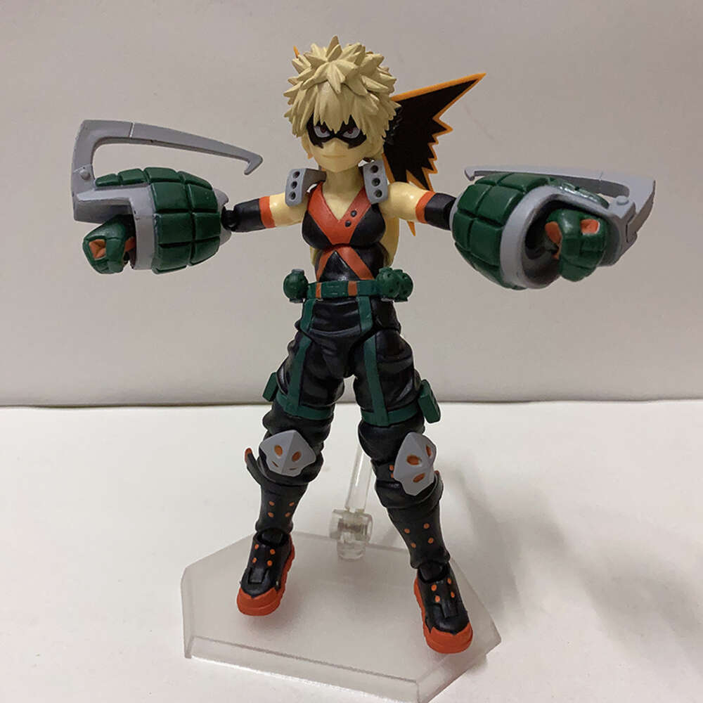 Mascot Costumes Figma My Hero Academia Bakugou Katsuki Figure 443 323 Midoriya Izuku Action Figure Bakugou Katsuki Model Toys Joint Movable Doll