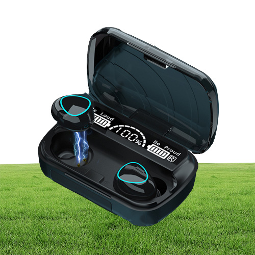 TWS Bluetooth 51 Earphones 3500mAh Charging Box Wireless Headphone 9D Stereo Sports Waterproof Earbuds Headsets With Microphone