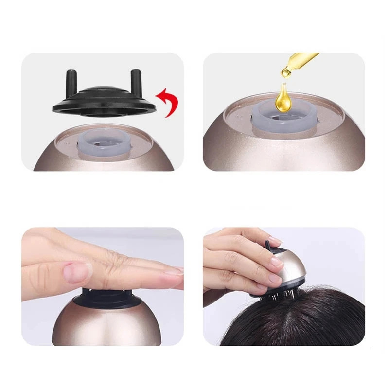 Hair Brushes Scalp Applicator Comb Medicine Hair Growth Regrowth Treatment Fluid Comb Essential Oil Hair Treatment Device for Head Brush 231012