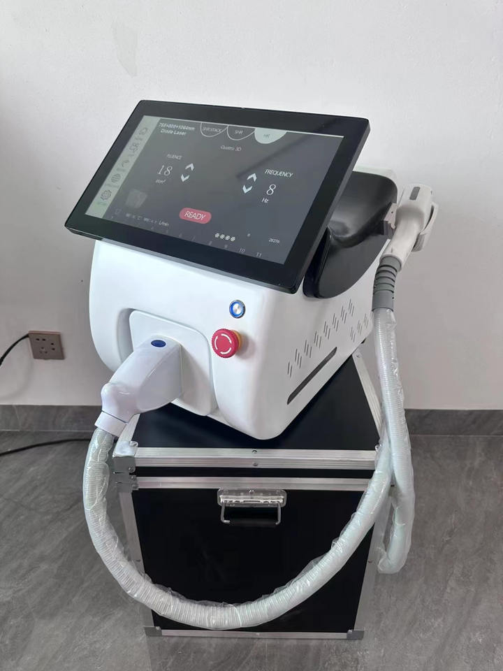 808 diode laser hair removal and nd yag pico laser tattoo removal machine