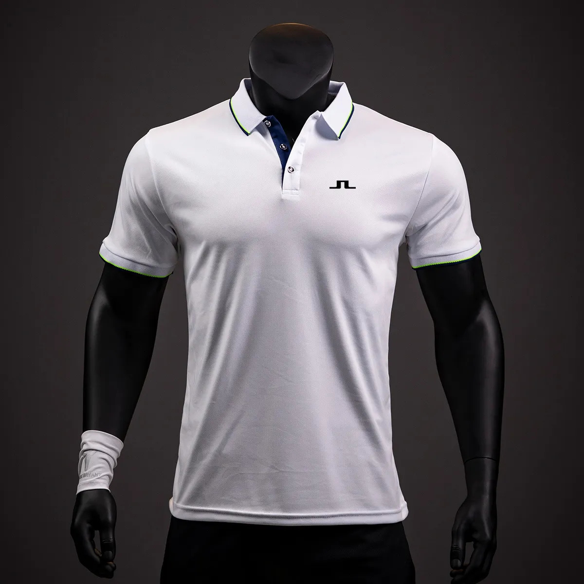 Men's Polos Mens Polos J Lindeberg Men T-shirt Casual Lapel Stitching Polo Shirts Man High-quality Short-sleeved Summer Pullover Top Slim Fit Gol