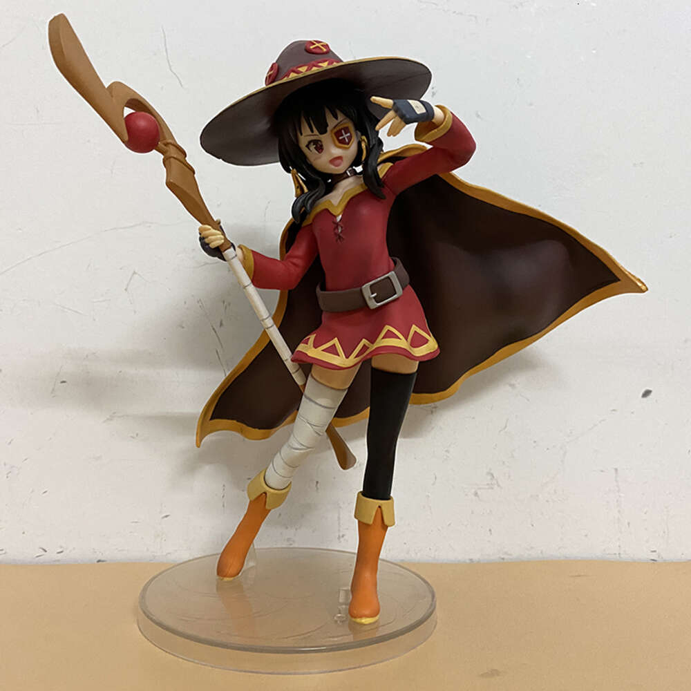Mascot Costumes Konosuba God's Blessing on This Wonderful World Megumin 725 Action Figure Collectible Model Toy Joint Movable Doll Gift for Kids