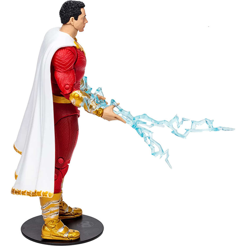 Mascot Costumes Shazam 2 Movie 7-inch Shazam Action Figure Model Toys Joint Movable Doll Creative Christmas Present for Friends