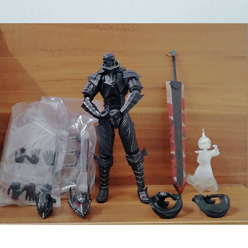 Mascot Costumes Figma 410 359 Game Berserk Guts Beruseruku Figure Game Beruseruku Black Swordman Pvc Action Figure Collectable Model Toys Decor