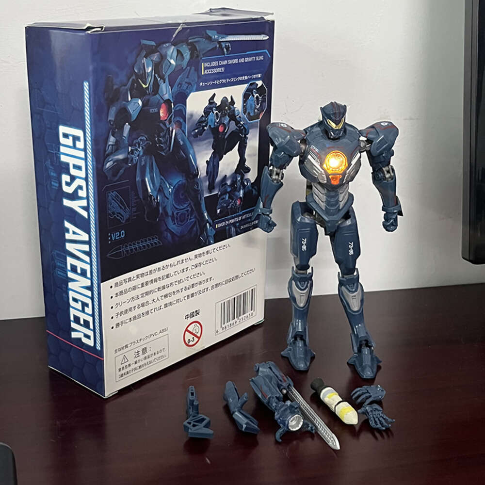 Mascot Costumes Pacific Rim Figure Gipsy Avenger Titan Vengeance Red Tramp Saber Athena Japanese Mecha Room Action Model Toys Joint Movable Doll