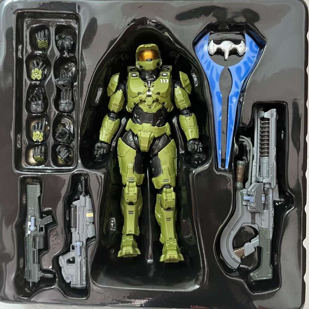 Mascot Costumes Play Arts Kai 5 Guardians No.1 Pvc Action Figure Collectible Model Toy Bookshelf Ornament Joint Movable Doll