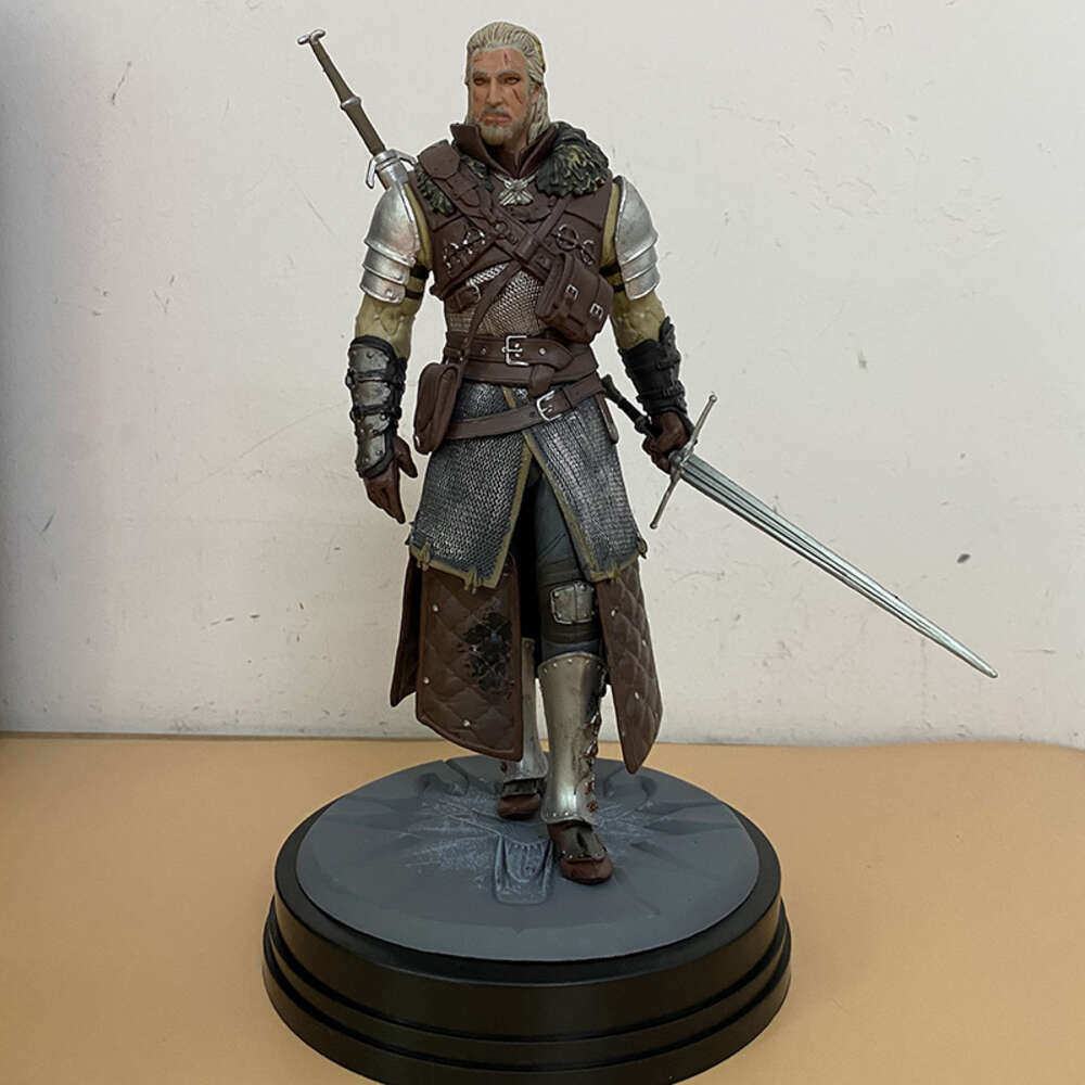 Mascot Costumes Hunt Geralt Action Figure Witcher-ed 3 Wild 907 Wolf Pvc Action Figure Model Toys Bookshelf Ornament Present for Friends