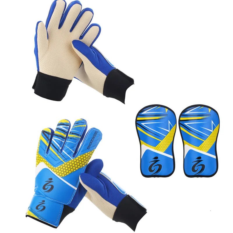 Sports Gloves Kid's soccer goalkeeper gloves guantes de portero for children 5-16 years old soft goalkeeper gloves children riding scooters sp 23