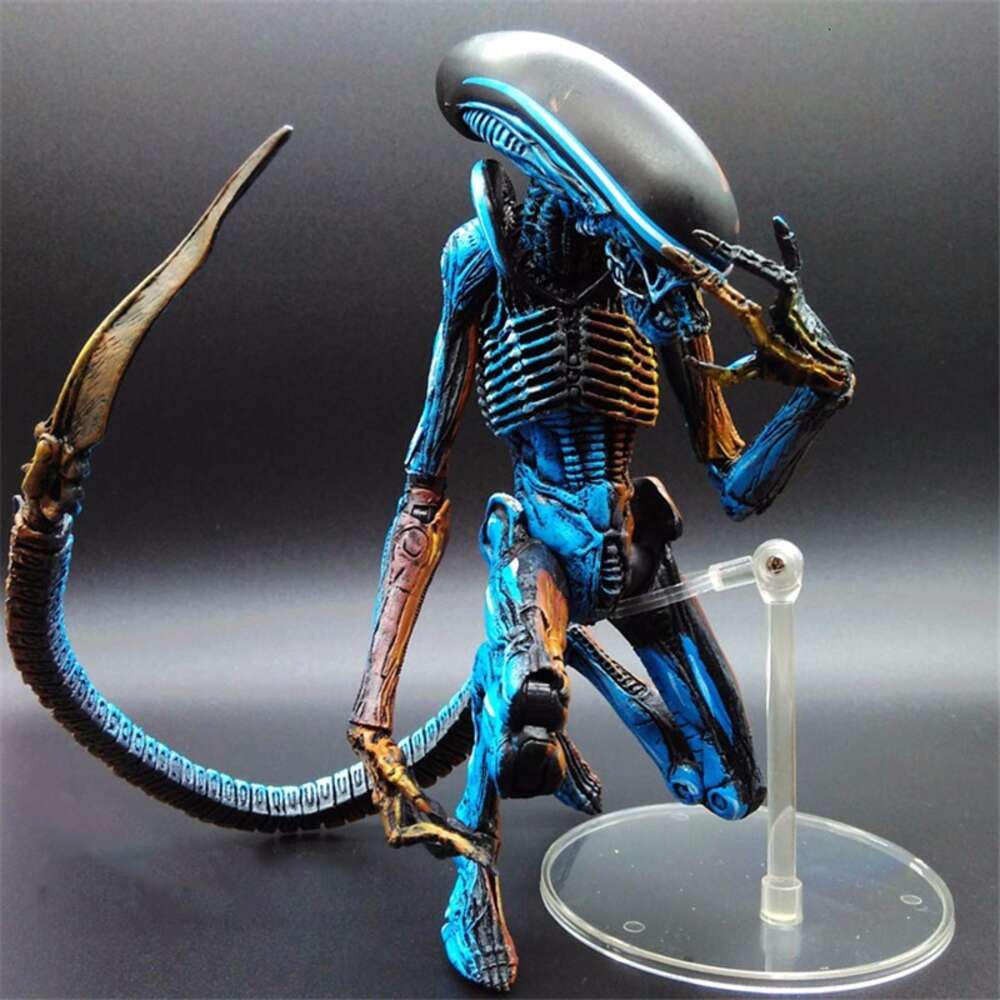 Mascot Costumes Neca Figure Alien Action Figure Aliens Xenomorph Predators Riple Action Figure Model Toy Joint Movable Doll Bookshelf Decoration