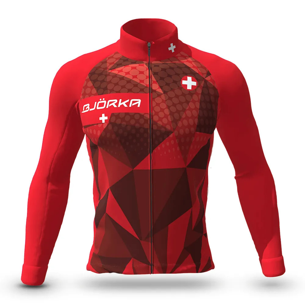 Cycling Jackets Winter Cycling Men's Long Sleeve Thermal Fleece France/Italy/Swiss/Belgium Jersey Chaqueta Ciclismo Hombre Biker Jacket 231012