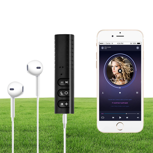 Stereo Btooth Wireless For Car Music o Betooth Receiver Adapter Aux For Headphone Reciever 3.5mm Jack Handsfree
