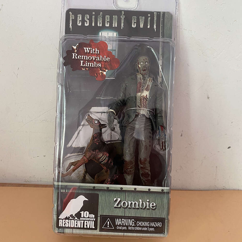 Mascot Costumes Neca Figure Redfield Hunk Zombie Chris Biohazard Executioner Mini Action Figure Model Toy Christmas Present for Friends