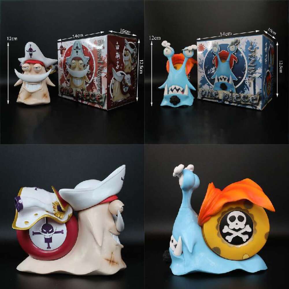 Mascot Costumes Anime One Piece Figure Jinbe Den Den Mushi Action Figure Whitebeard Pirates Edward Newgate Model Toys Birthdaygiftforchildren