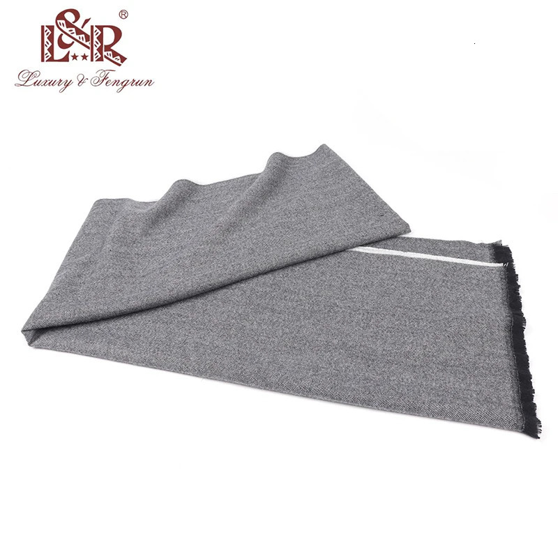 Scarves Fashion man Autumn winter Thick Warm cashmere Scarf Business long Wraps boy classic shawl Femme Foulard Solid 231012