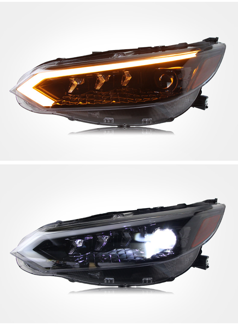 Car Headlights for Nissan 14th Generation Sylphy 20 20-20 22 Headlight Assembly LED Daytime Running Light Diamond Style Turn Signal Lights