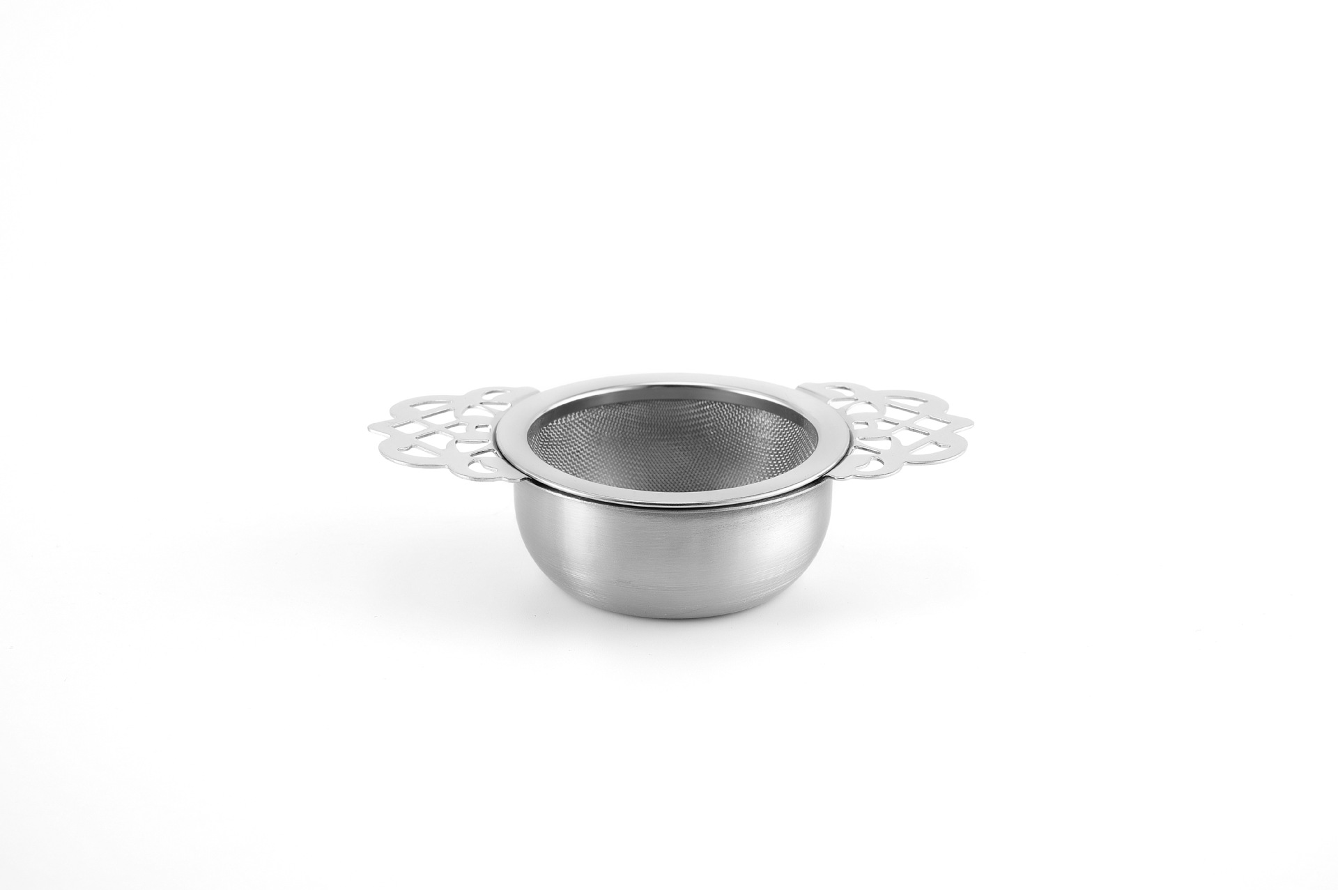 Lace mesh tea strainer 304 stainless steel tea drain simple tea filter wholesale in stock