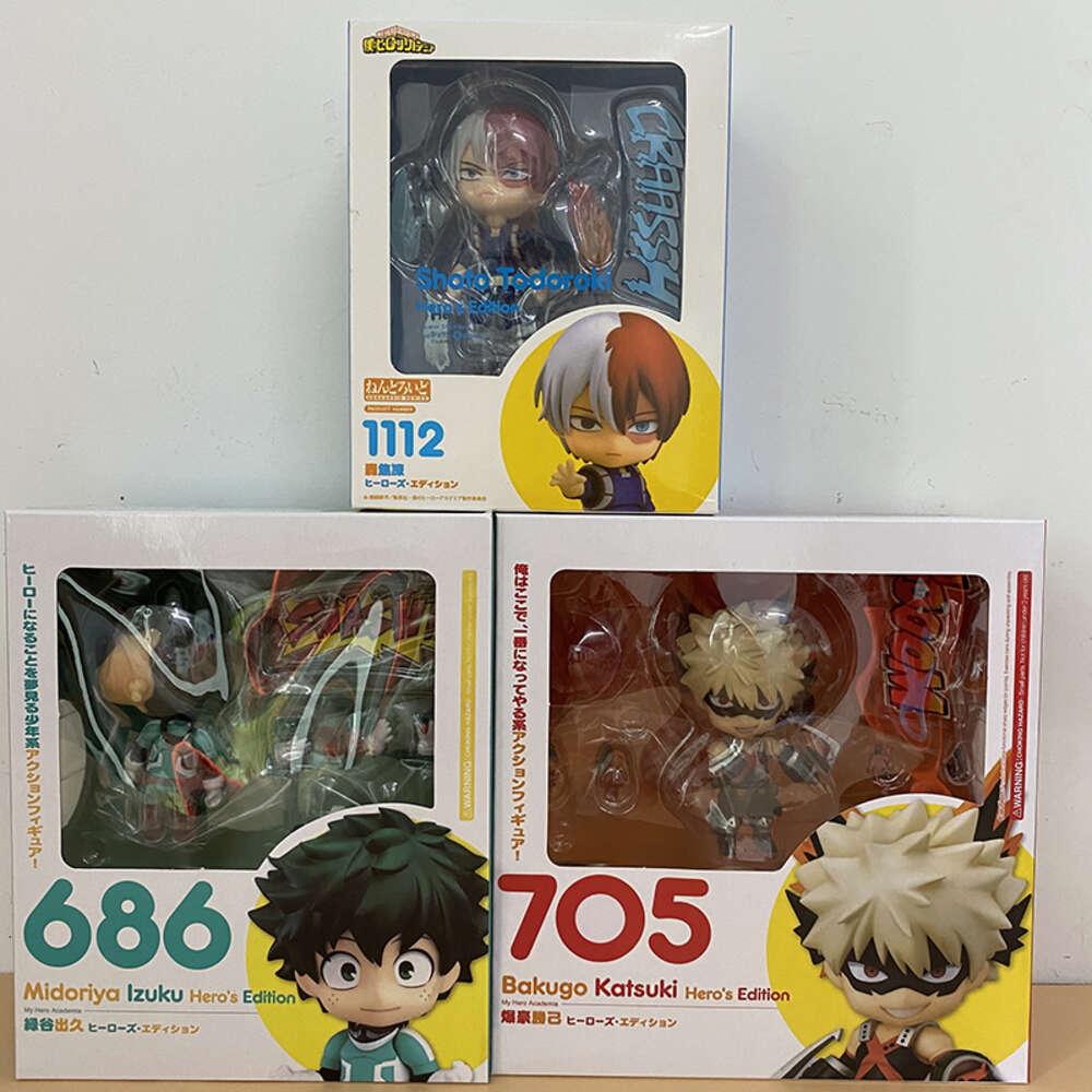 Mascot Costumes My Hero Academia Bakugou Katsuki & Midoriya Izuku 686 705 1112 Boku Hero Academia Action Figure Model Toys Joint Movable Doll