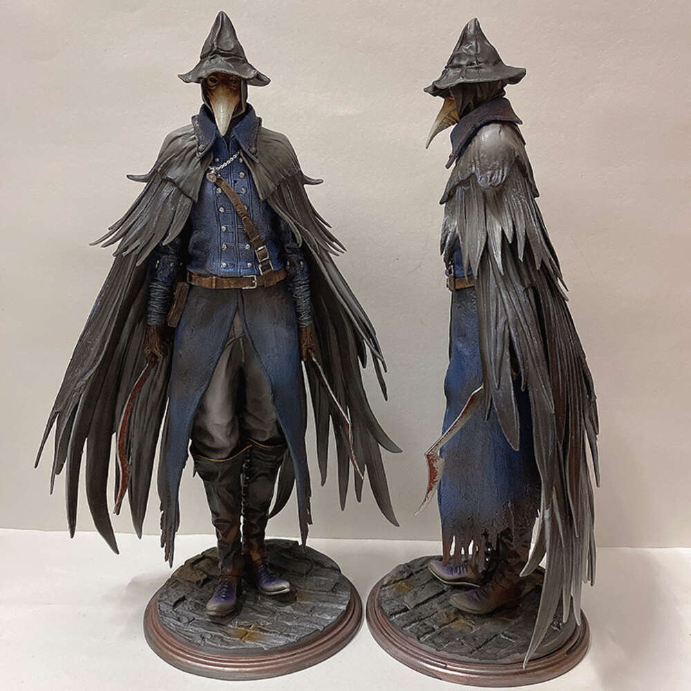 Mascot Costumes Bloodborne Action Figure Eileen Kit the Old Hunter Bloodborne Figure Model Toys Gift 30cm Bookshelf Ornament