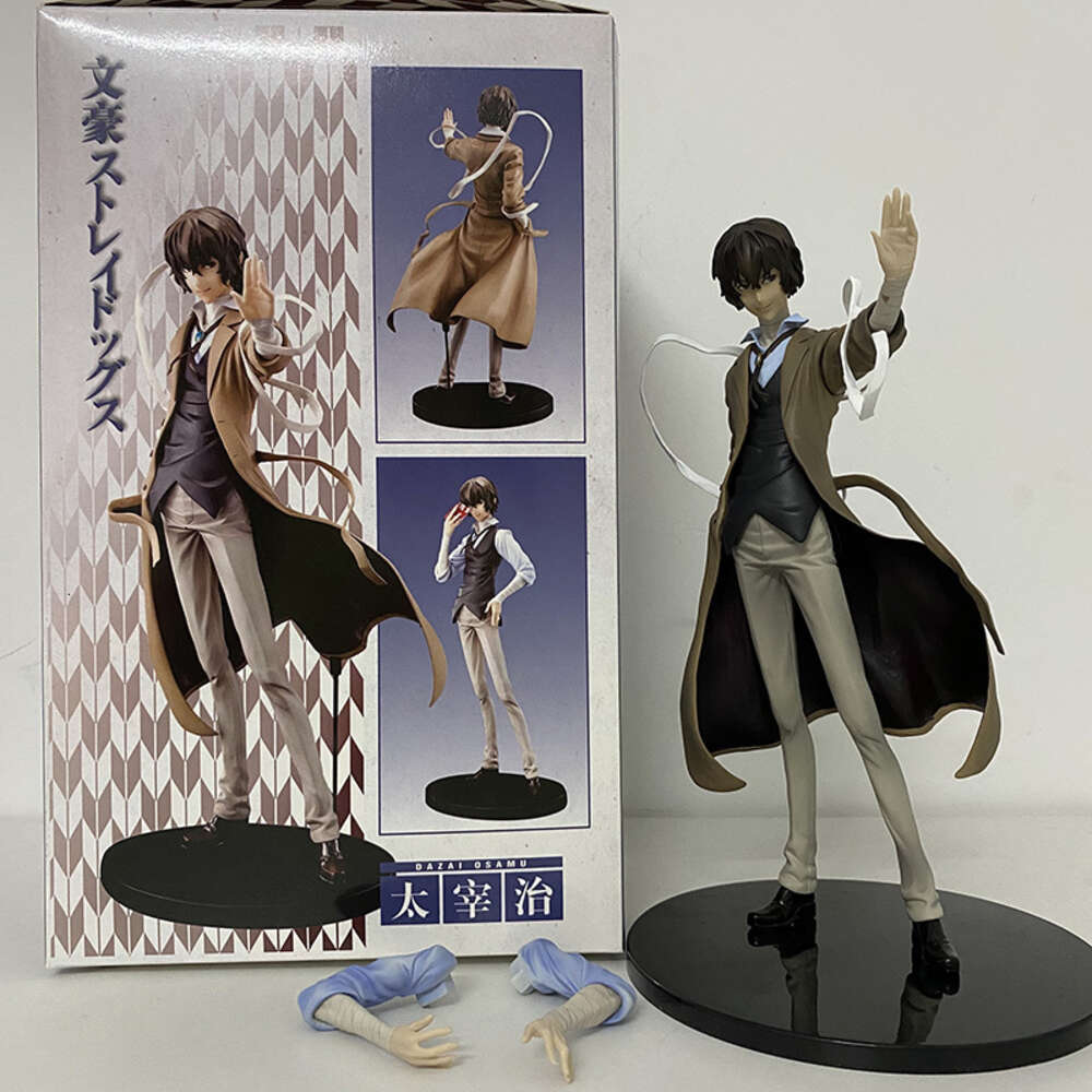 Mascot Costumes Dazai Osamu Figure Bungou Stray Dogs Figure Orange Rouge Nakahara Chuya Action Figure Collectible Model Toys Joint Movable Doll