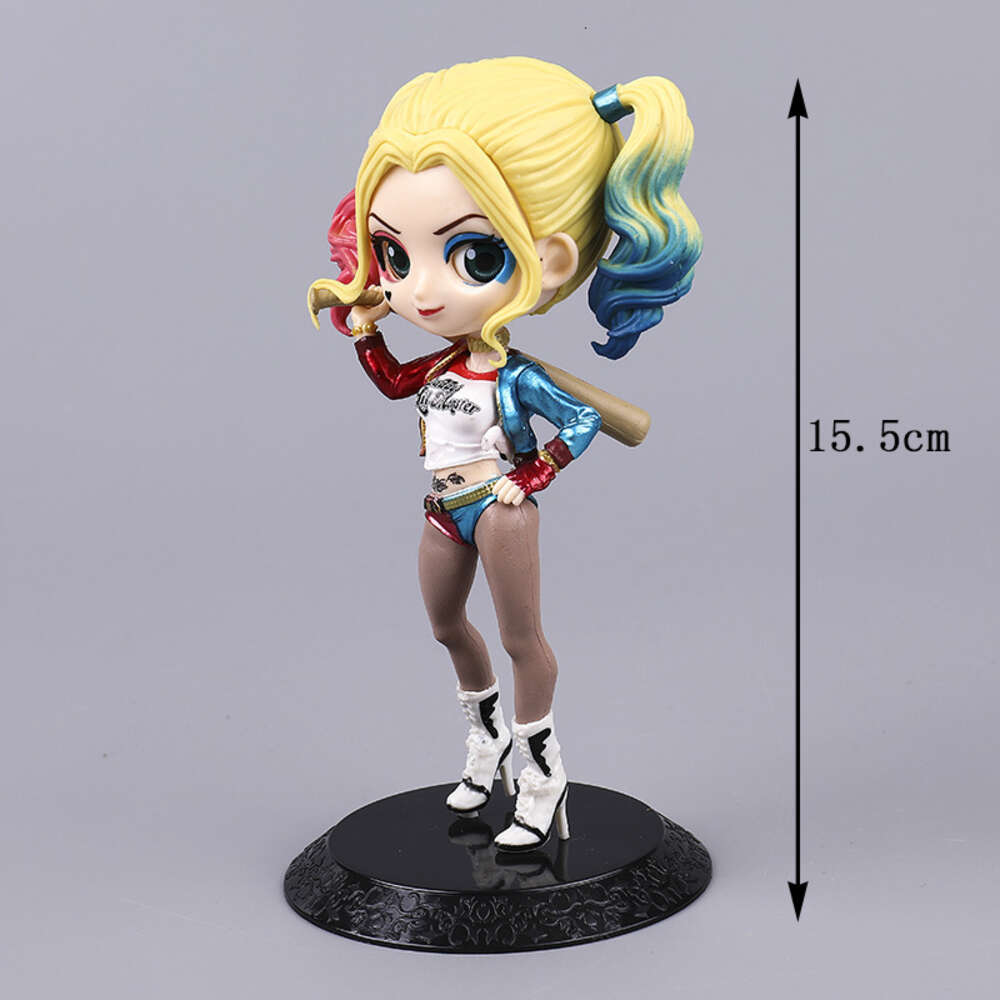 Mascot Costumes Qposket Wonder Woman Harley Quinn Joker Action Figure Model Toys Cake Decoration Collection Doll Birthday Gift for Friends