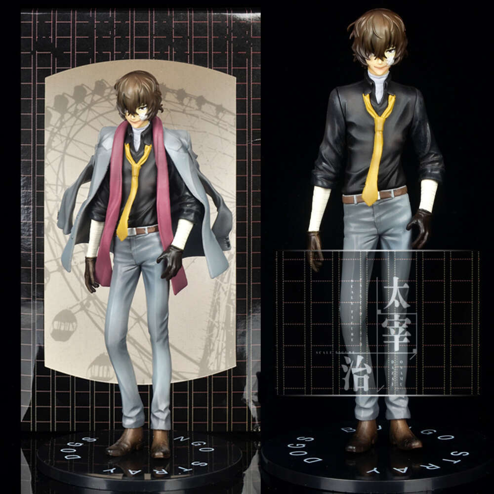 Mascot Costumes Dazai Osamu Figure Bungou Stray Dogs Figure Orange Rouge Nakahara Chuya Action Figure Collectible Model Toys Joint Movable Doll