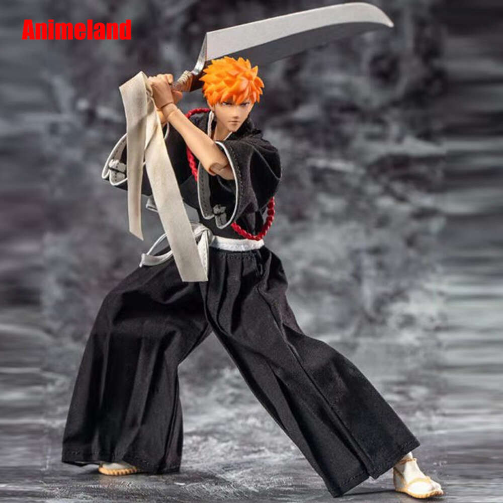 Mascot Costumes Shf Dasin Great Toys Gt Bleach Kurosaki Ichigo Aizen Sousuke 18cm Pvc Action Figure Model Toys Bookshelf Ornament Gift