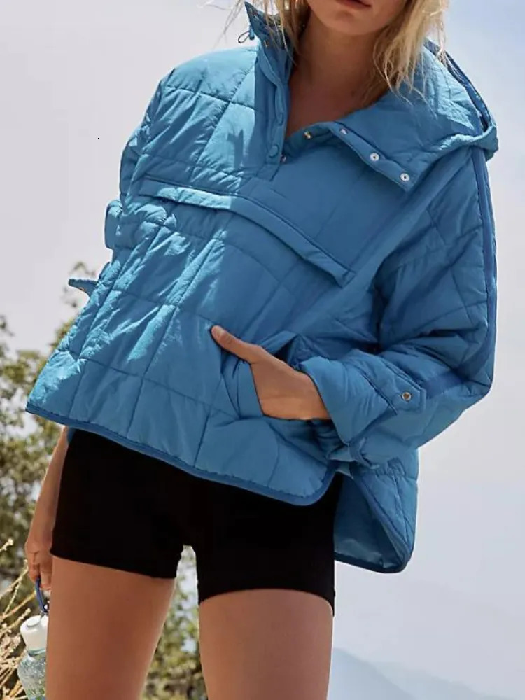 Women's Jackets Winter for Women Black Quilted Jacket Demiseason Vintage Warm Coat Clothing Hooded