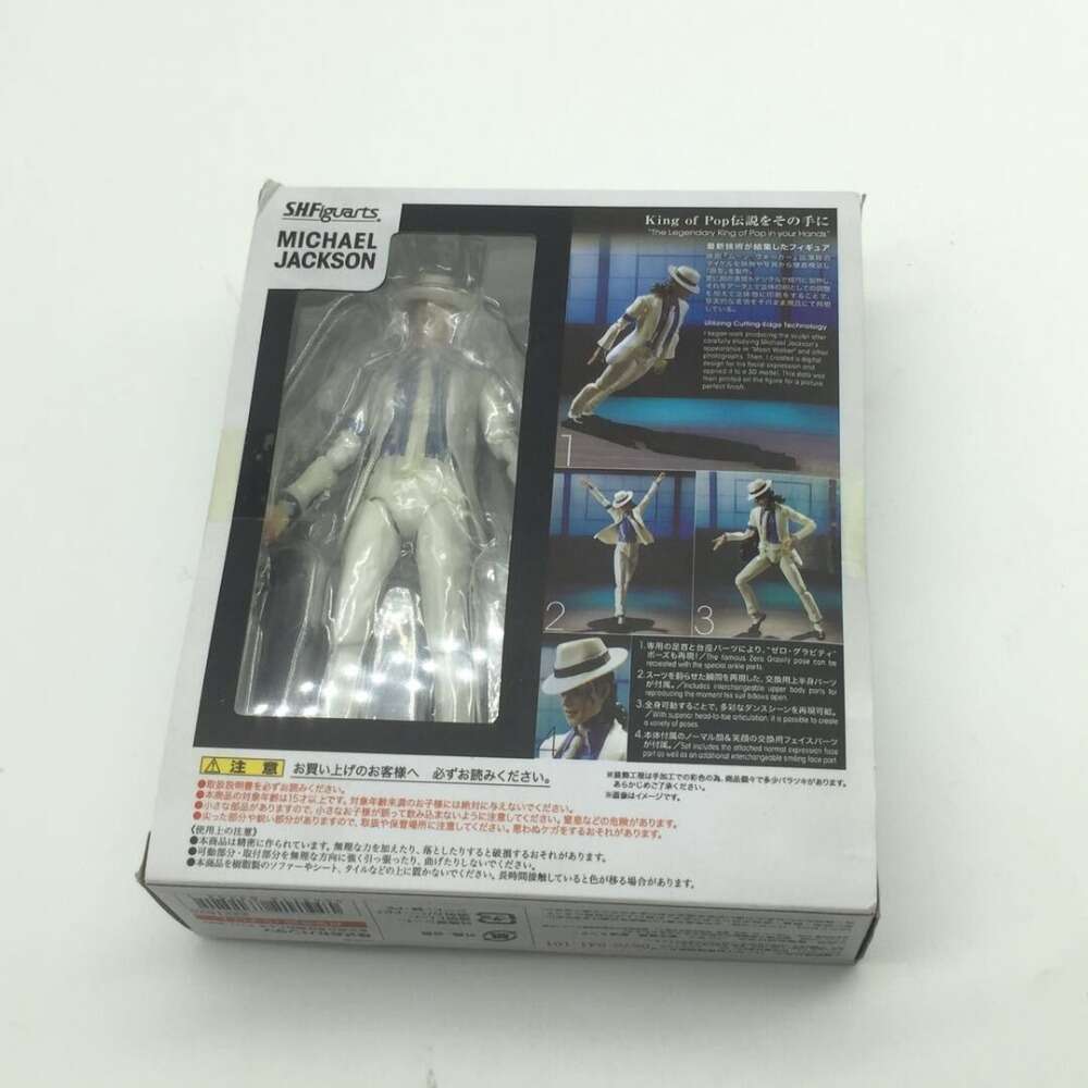 Mascot Costumes S.h.figuarts Michael Jackson Smooth Criminal Moonwalk Action Figure Model Toys Michael Jackson Mj Thriller Joint Movable Doll