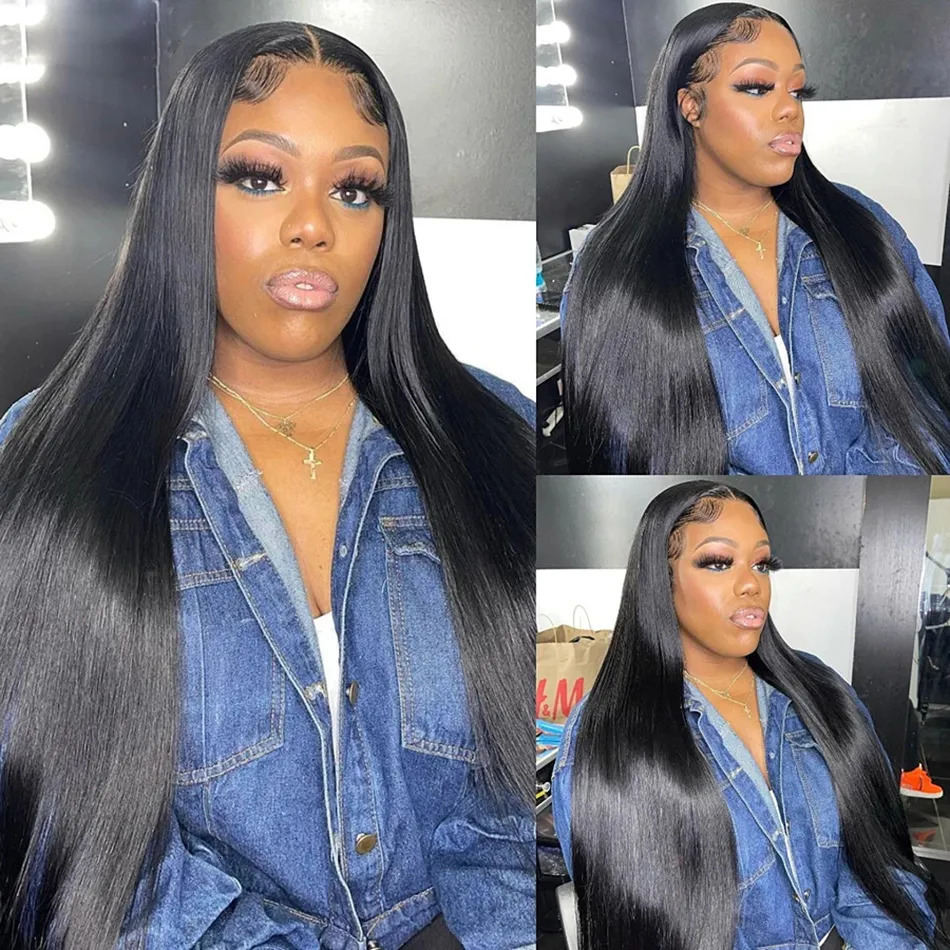 Lace Wigs 13x6 HD Lace Front Human Hair Wigs For Women Malaysian Straight Remy Human Hair Wigs 5x5 Lace Closure Wigs 13x4 Lace Frontal Wig 231012