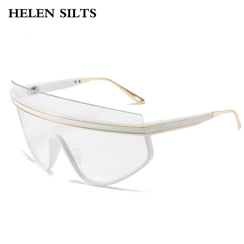 Sunglasses Frames Fashion Shield Sunglasse Men Oversized Outdoor Goggles Sun Glasses Men Punk Half Frame Windproof Eyewear UV400 231012