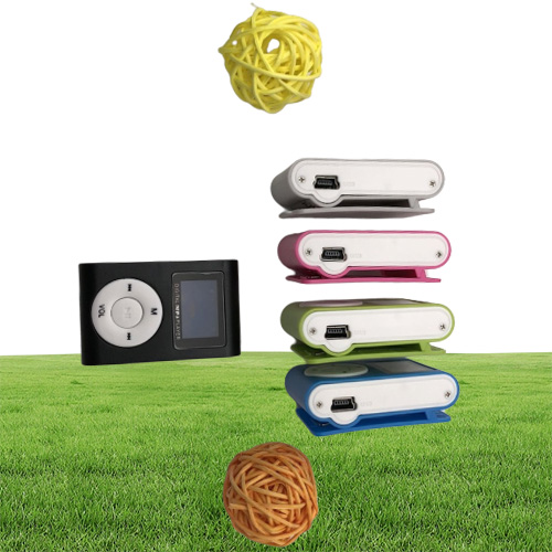SUOZUN Portable MP3 Player Metal Clip Mini USB Digital Mp3 Music Player LCD Screen Support 32GB Micro SD TF Card Slot272B