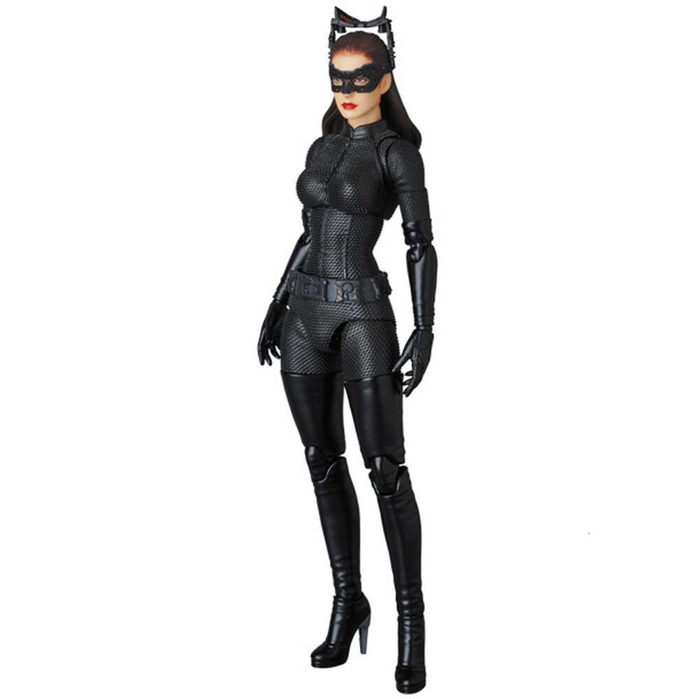 Mascot Costumes Mafex Figure No.009 Cat Woman Action Figure the Dark Knight Rises Selina Kyle Model Toys Joint Movable Doll Bookshelf Ornament