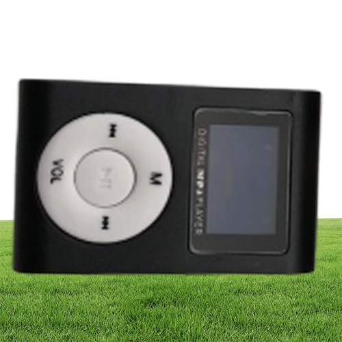 SUOZUN Portable MP3 Player Metal Clip Mini USB Digital Mp3 Music Player LCD Screen Support 32GB Micro SD TF Card Slot272B