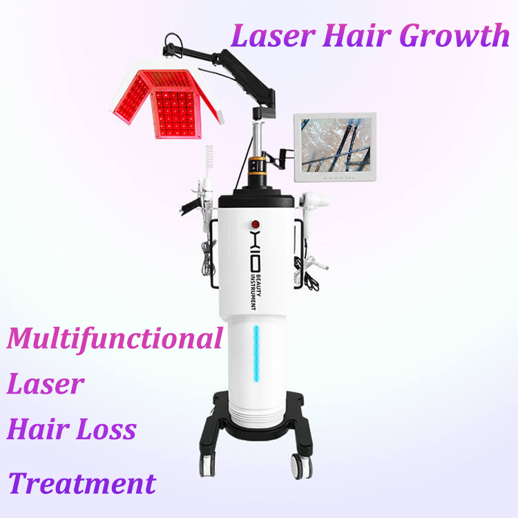 Newest PDT Light Diode Laser Hair Regrowth 650nm Diodo Laser Hair Growth Device Latest Low Level Therapy Hair Loss Light Care Head Skin Care