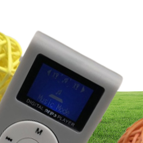 SUOZUN Portable MP3 Player Metal Clip Mini USB Digital Mp3 Music Player LCD Screen Support 32GB Micro SD TF Card Slot272B