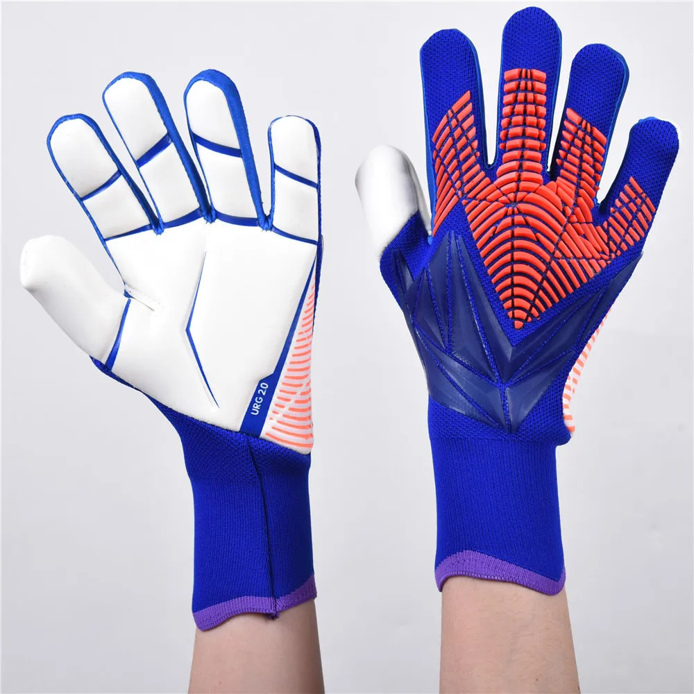 Sports Gloves Kids Adults Goalkeeper Gloves Goalie Gloves Thicken Latex Football Soccer Anti-slip Soccer Breathable Children Goalie Gloves 231011